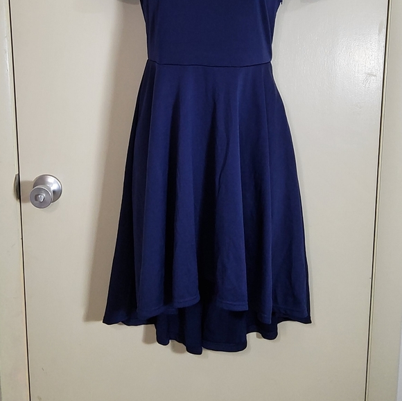 CUQY Womens Off The Shoulder High Low Hem - Picture 6 of 8